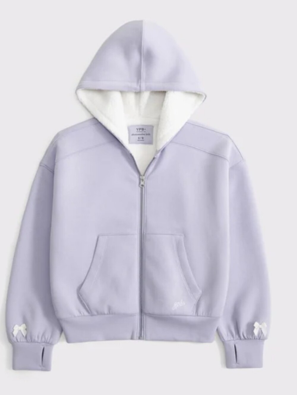 NWT YPB neoknit cozy-lined full-zip hoodie